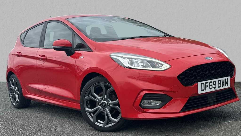 Compare Ford Fiesta 1.0 Ecoboost 95 St-line Edition DF69BWM Red