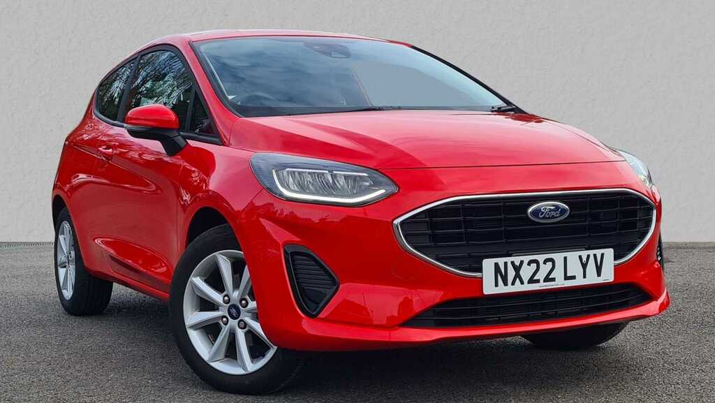 Compare Ford Fiesta 1.1 Trend NX22LYV Red