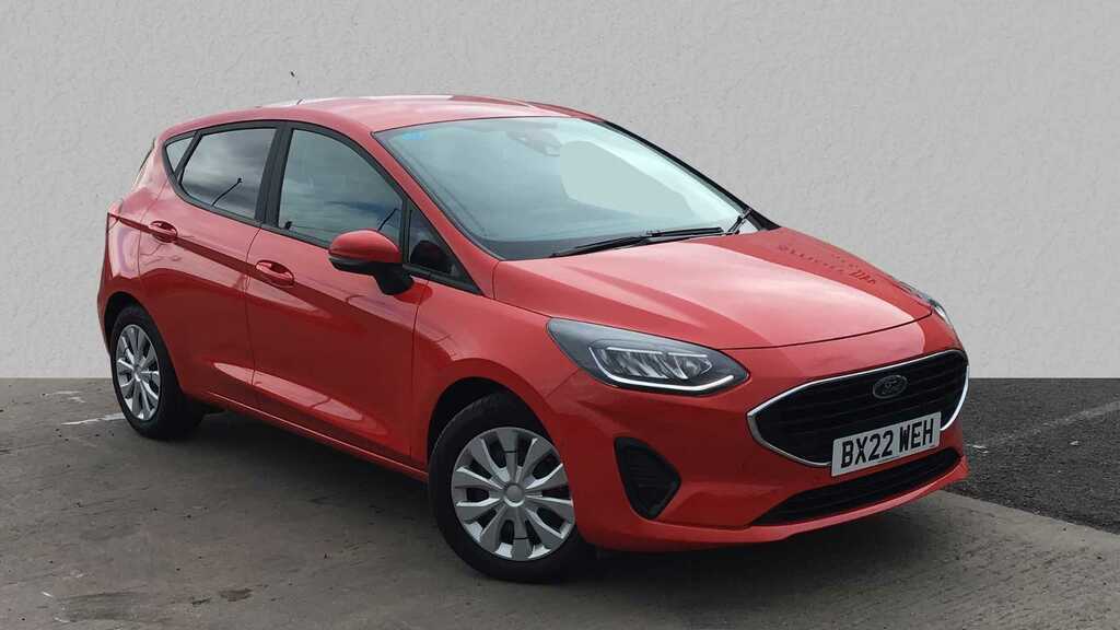 Compare Ford Fiesta 1.0 Ecoboost Trend BX22WEH Red