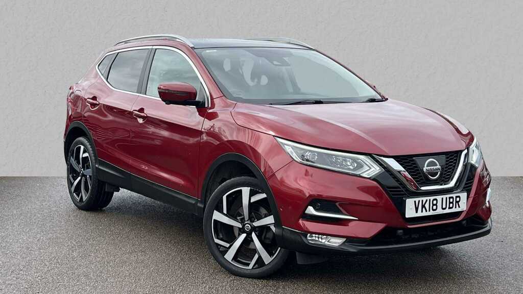 Compare Nissan Qashqai 1.6 Dci Tekna Glass Roof Pack VK18UBR Red