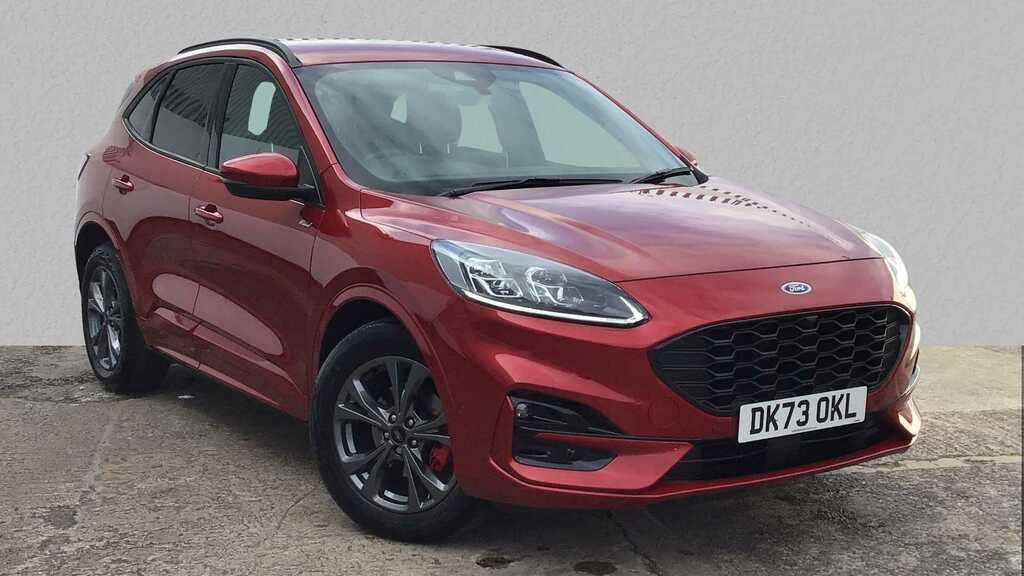 Compare Ford Kuga 1.5 Ecoboost 150 St-line Edition DK73OKL Red