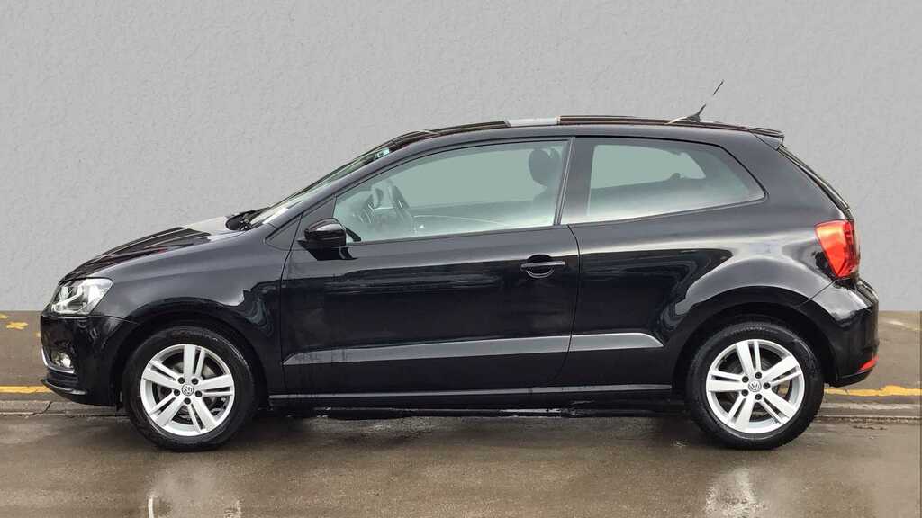 Compare Volkswagen Polo 1.0 Match Edition NG66KKY Black