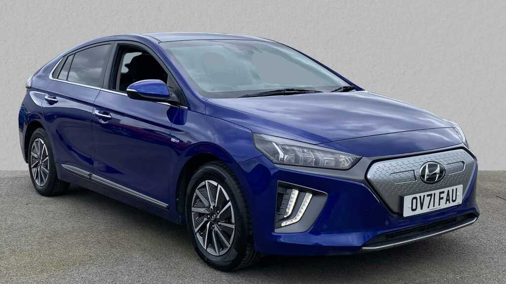 Compare Hyundai Ioniq 100Kw Premium Se 38Kwh OV71FAU Blue
