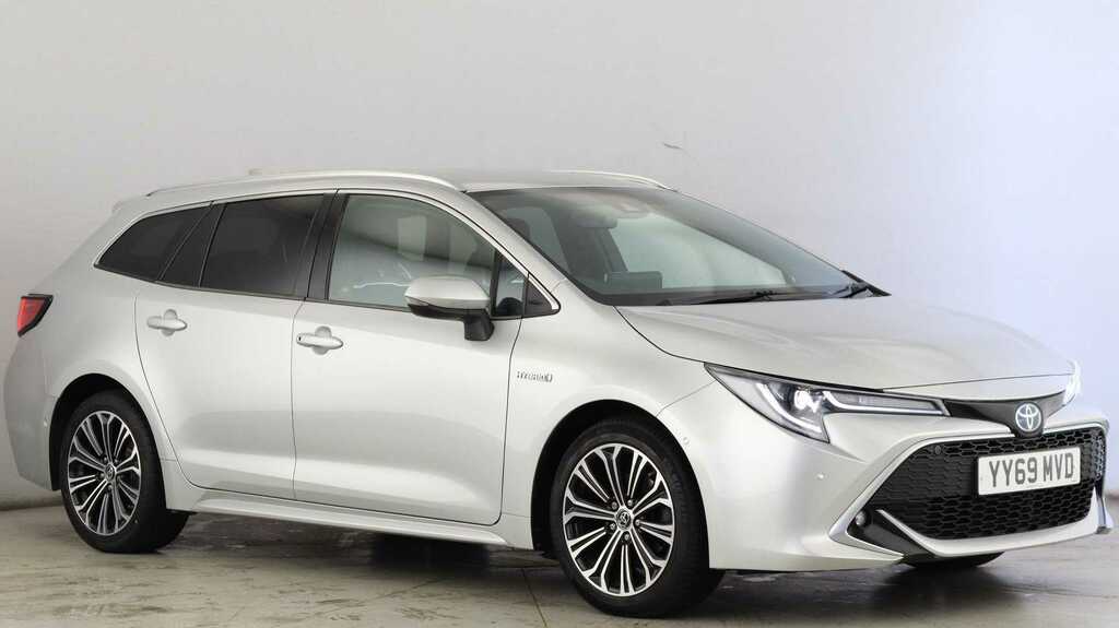 Compare Toyota Corolla 1.8 Vvt-i Hybrid Excel Cvt YY69MVD Silver