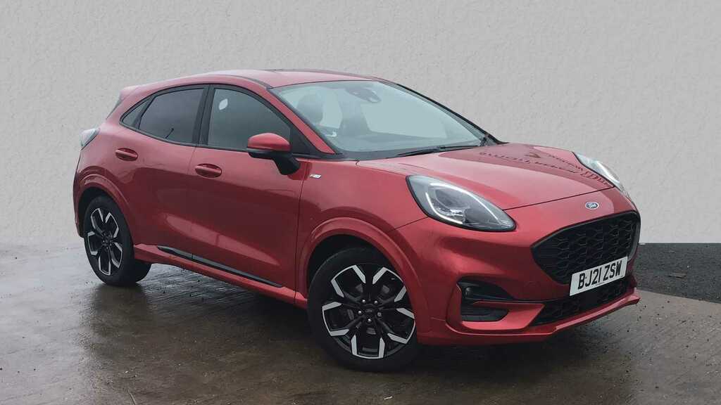 Compare Ford Puma 1.0 Ecoboost St-line X BJ21ZSW Red