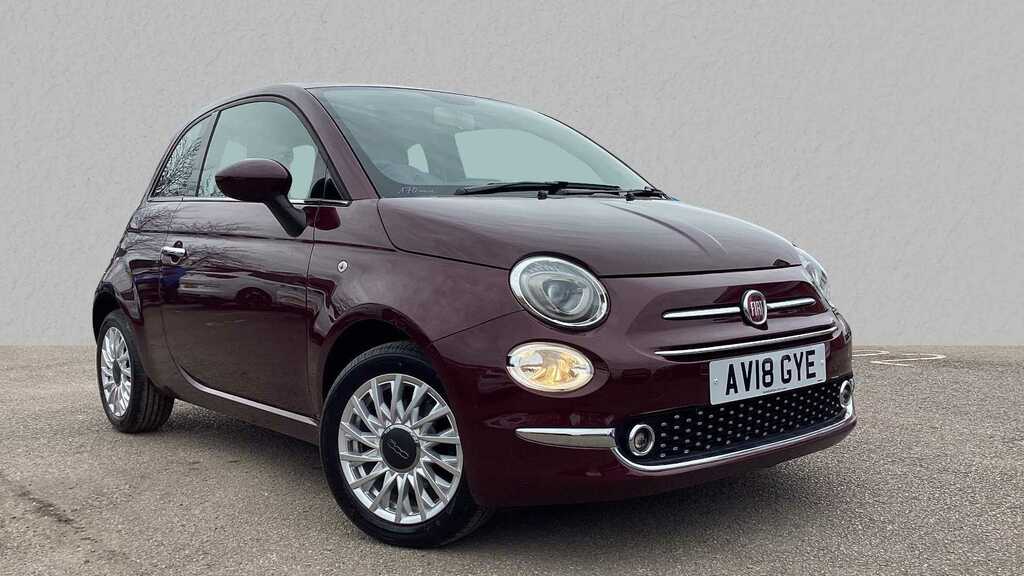 Fiat 500 Lounge Red #1