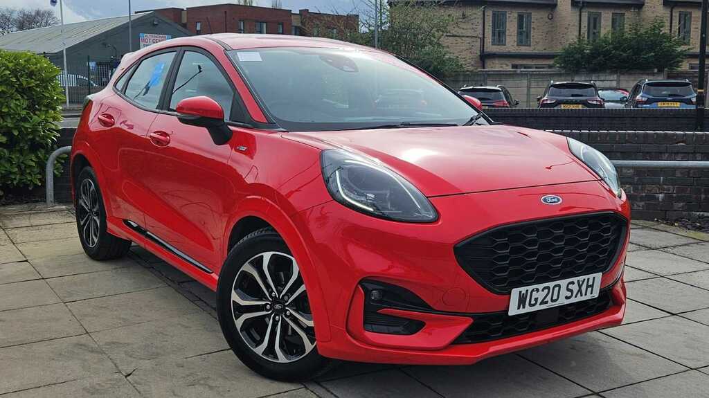 Compare Ford Puma 1.0 Ecoboost Hybrid Mhev St-line WG20SXH Red