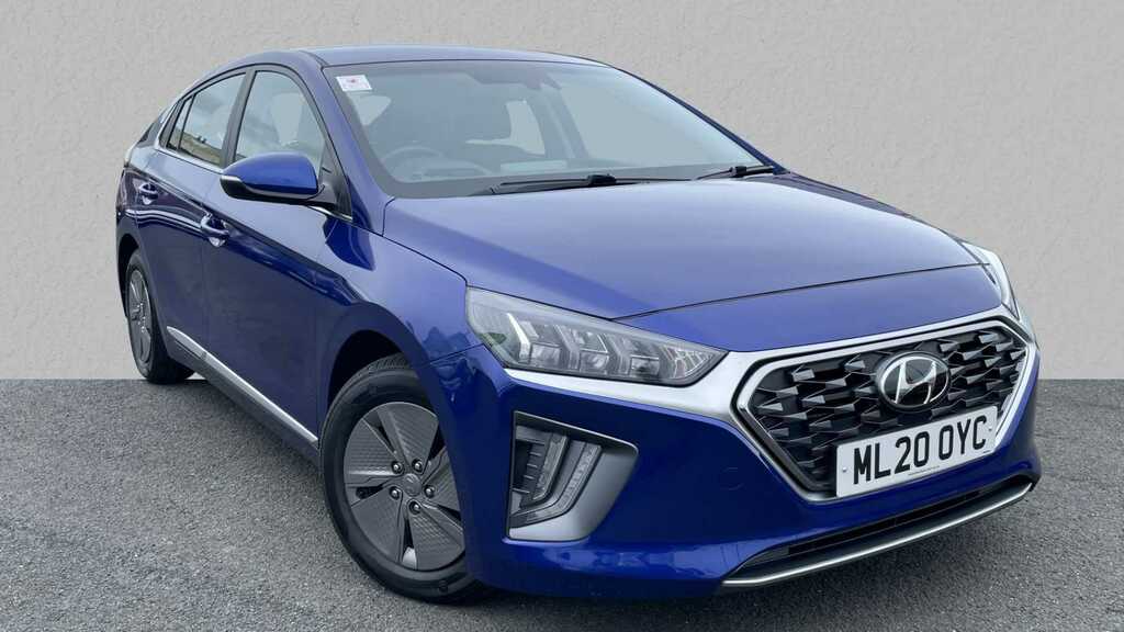 Compare Hyundai Ioniq 1.6 Gdi Hybrid Premium Dct ML20OYC Blue