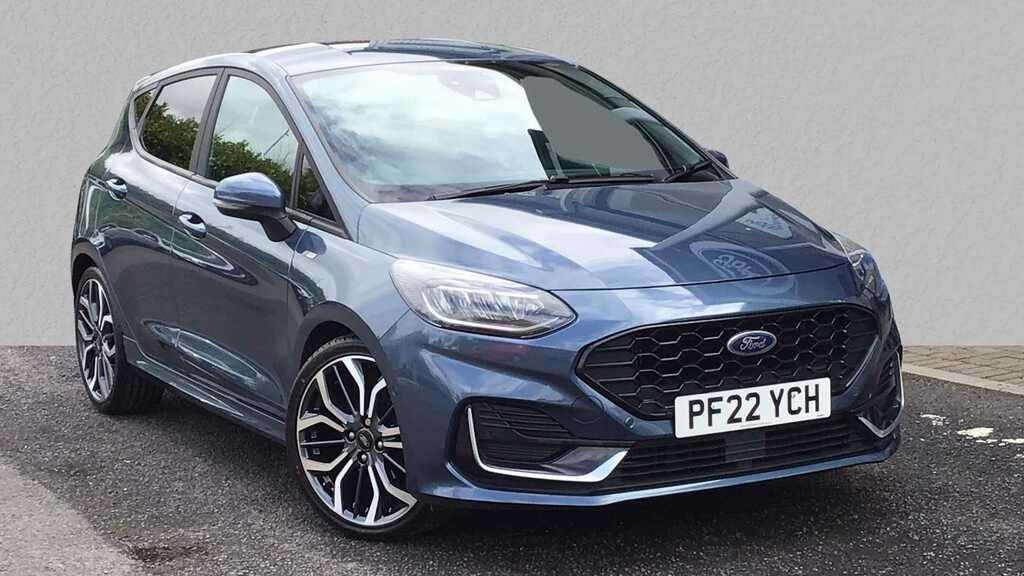 Compare Ford Fiesta 1.0 Ecoboost Hybrid Mhev 155 St-line Vignale PF22YCH Blue