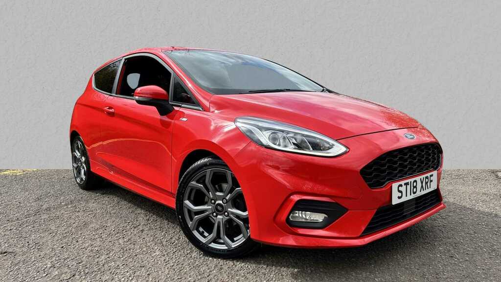 Compare Ford Fiesta 1.0 Ecoboost St-line ST18XRF Red