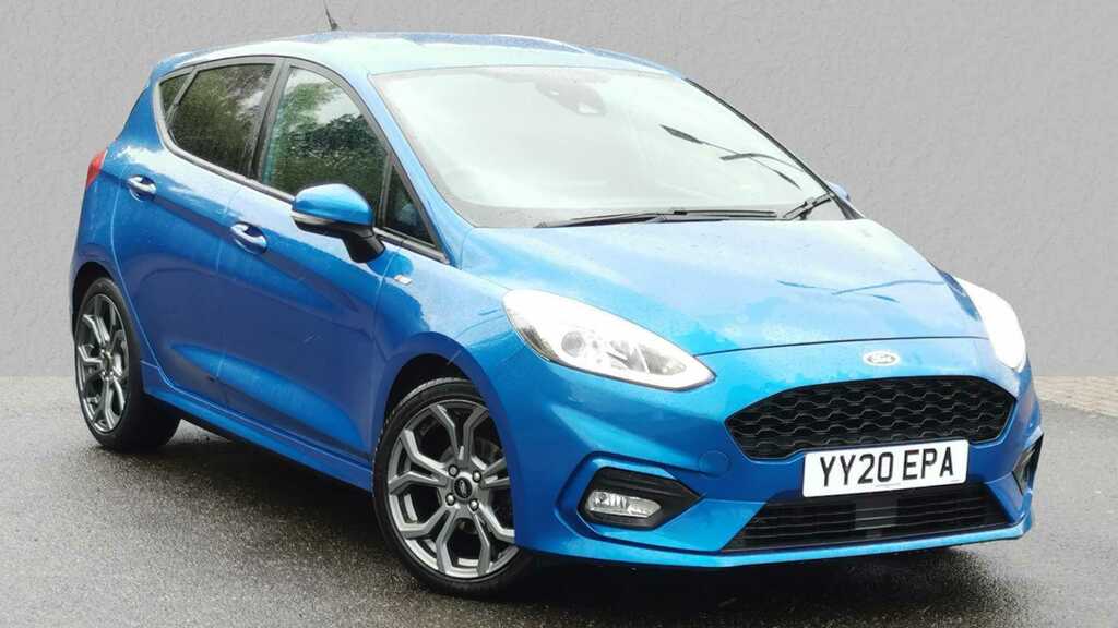 Compare Ford Fiesta 1.0 Ecoboost 125 St-line Edition YY20EPA Blue