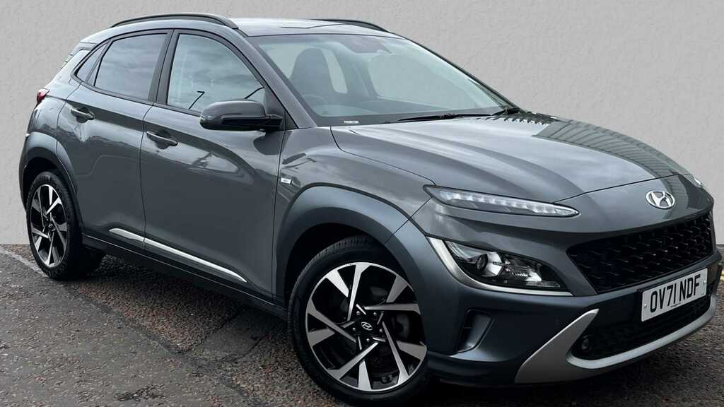 Compare Hyundai Kona 1.0 Tgdi 48V Mhev Premium OV71NDF Grey