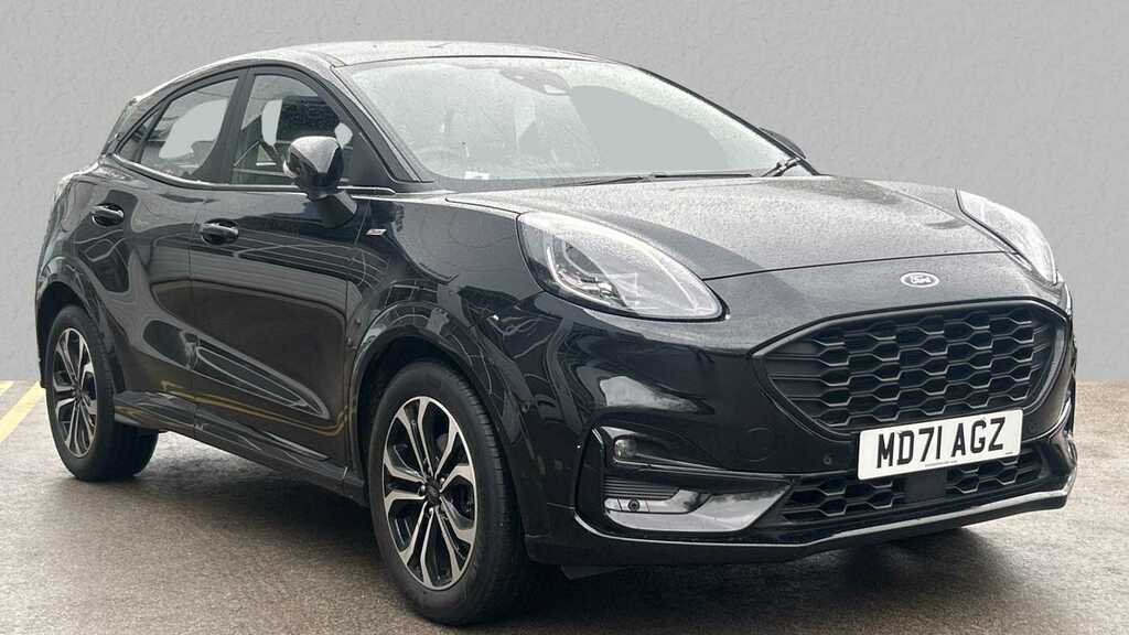 Compare Ford Puma 1.0 Ecoboost Hybrid Mhev St-line MD71AGZ Black
