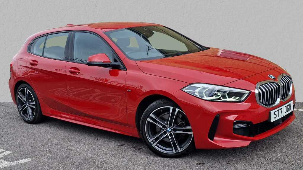 Compare BMW 1 Series 118I 136 M Sport ST71OGW Red