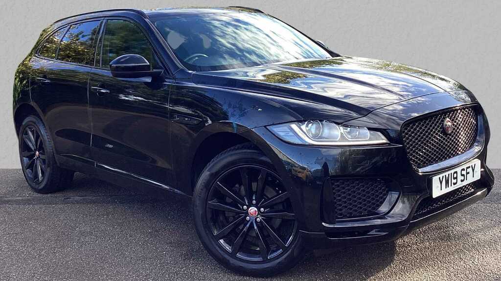 Compare Jaguar F-Pace 2.0D 180 Chequered Flag Awd YW19SFY Black
