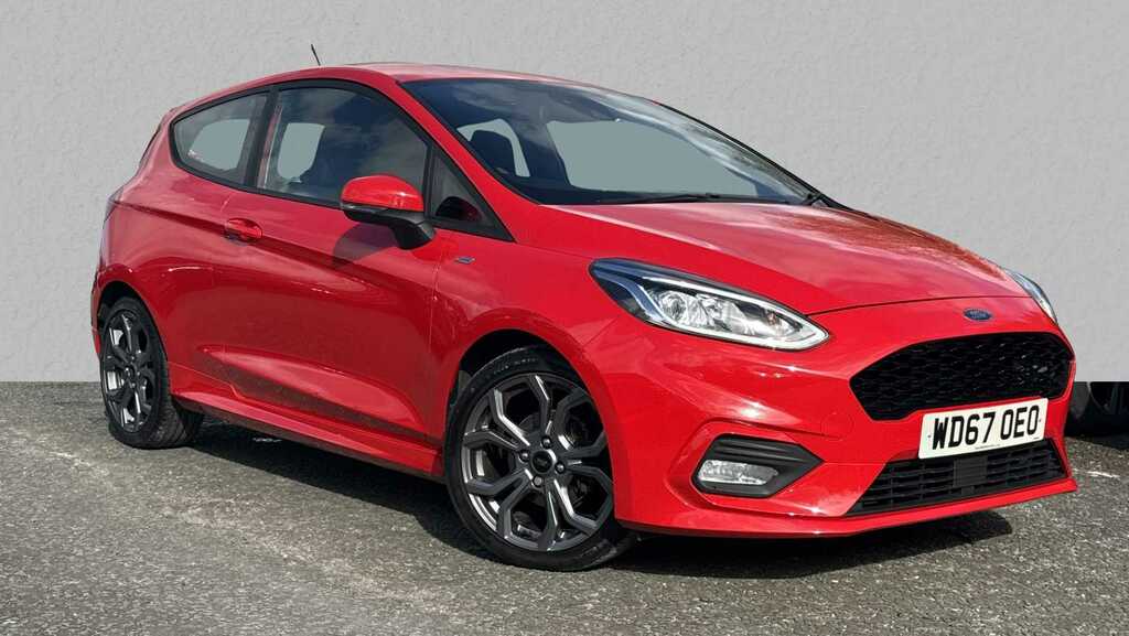 Compare Ford Fiesta 1.0 Ecoboost St-line WD67OEO Red