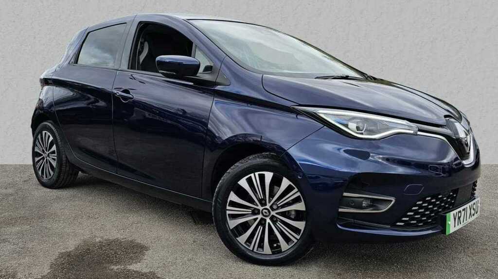 Compare Renault Zoe 100Kw Riviera Limited Edn R135 50Kwh Rc YR71XSU Blue