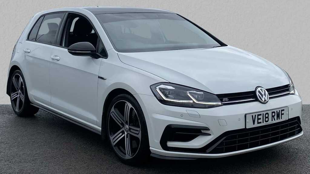 Compare Volkswagen Golf 2.0 Tsi 310 R 4Motion Dsg VE18RWF White