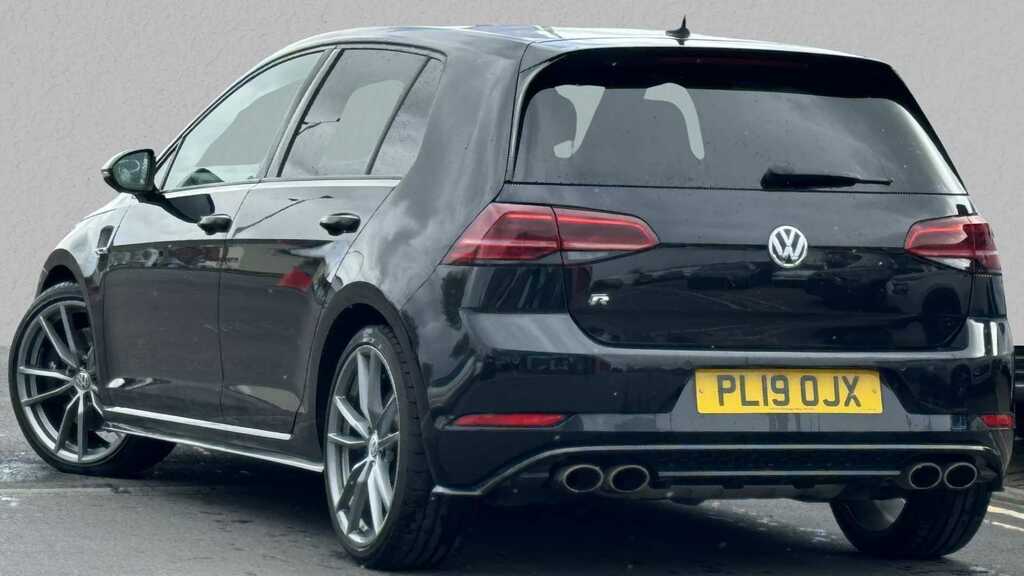 Compare Volkswagen Golf R Tsi 4Motion Dsg PL19OJX Black