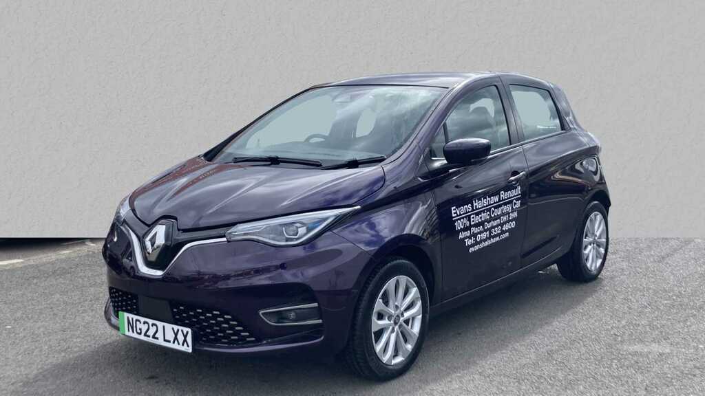Compare Renault Zoe 80Kw Iconic R110 50Kwh Rapid Charge NG22LXX 