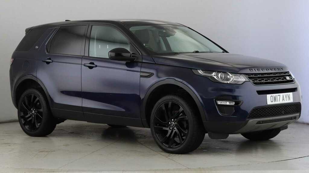 Compare Land Rover Discovery Sport 2.0 Td4 180 Hse Black OW17AYN Blue