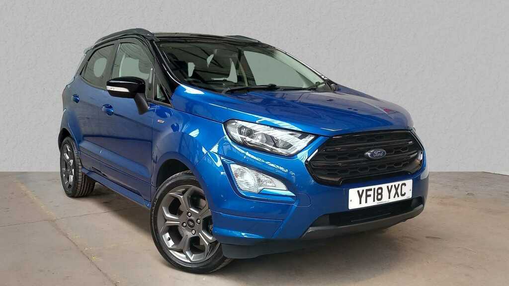 Compare Ford Ecosport 1.0 Ecoboost 125 St-line YF18YXC Blue