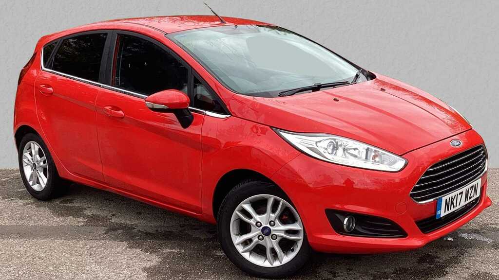 Compare Ford Fiesta 1.0 Ecoboost Zetec NK17WZN Red