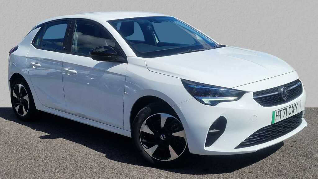 Compare Vauxhall Corsa-e 100Kw Se Nav Premium 50Kwh 7.4Kwch HT71CXY White