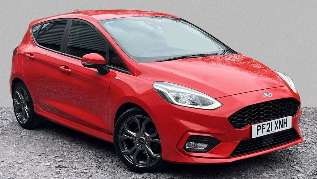 Compare Ford Fiesta 1.0 Ecoboost 95 St-line Edition PF21XNH Red