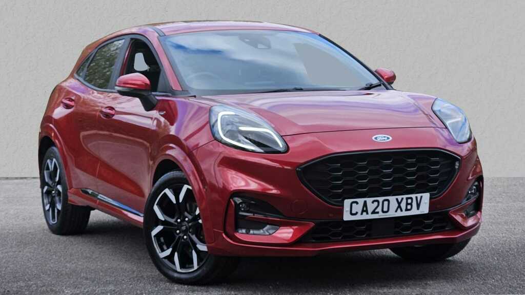 Compare Ford Puma 1.0 Ecoboost Hybrid Mhev St-line X First Ed CA20XBV Red