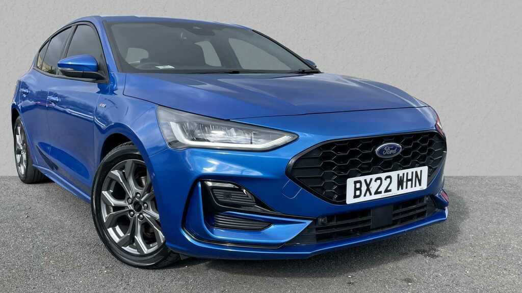Compare Ford Focus 1.5 Ecoblue St-line BX22WHN Blue