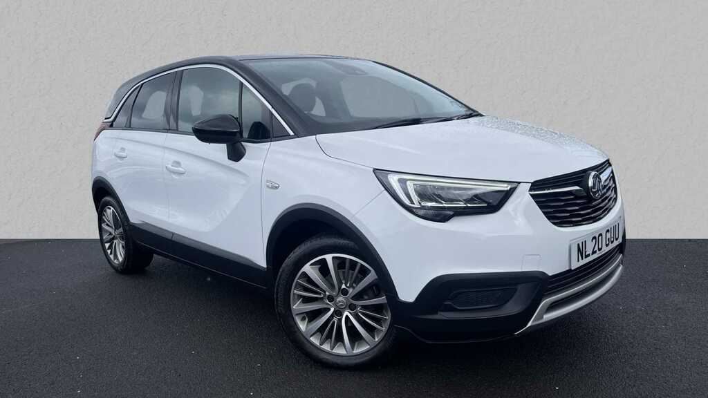 Compare Vauxhall Crossland X 1.2 83 Griffin Start Stop NL20GUU White