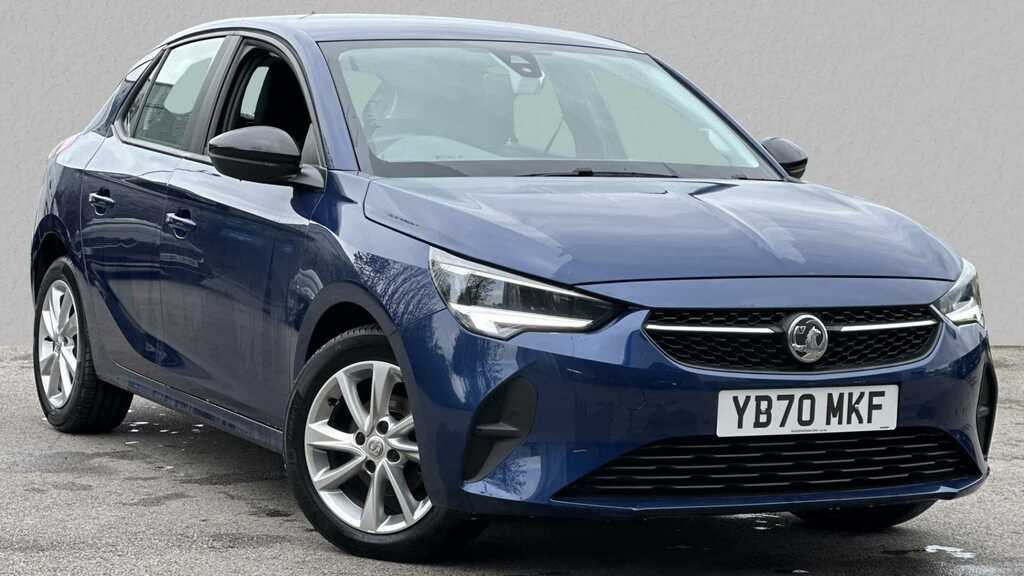 Compare Vauxhall Corsa 1.2 Se YB70MKF Blue