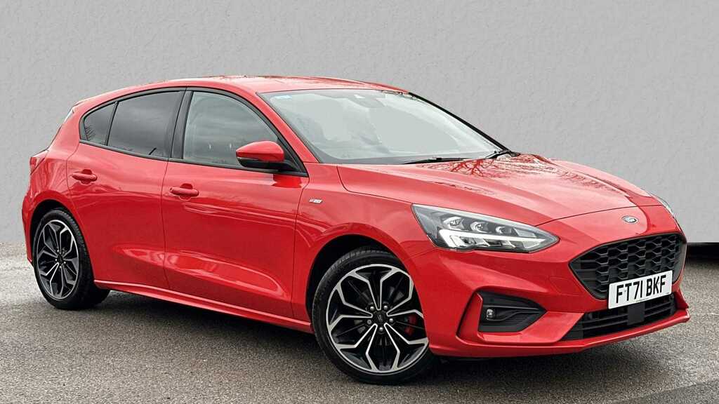 Compare Ford Focus St-line X FT71BKF Red