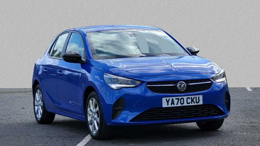 Compare Vauxhall Corsa 1.2 Se YA70CKU Blue