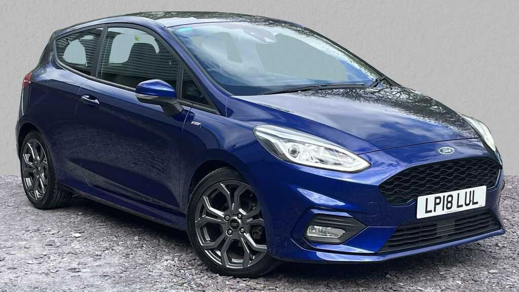 Compare Ford Fiesta St-line LP18LUL Blue