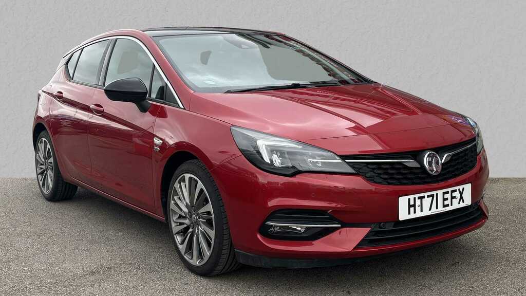 Compare Vauxhall Astra 1.2 Turbo 145 Griffin Edition HT71EFX Red