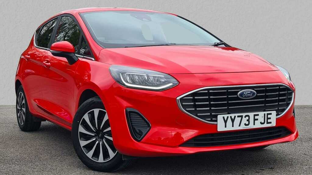 Compare Ford Fiesta 1.0 Ecoboost Hybrid Mhev 125 Titanium YY73FJE Red
