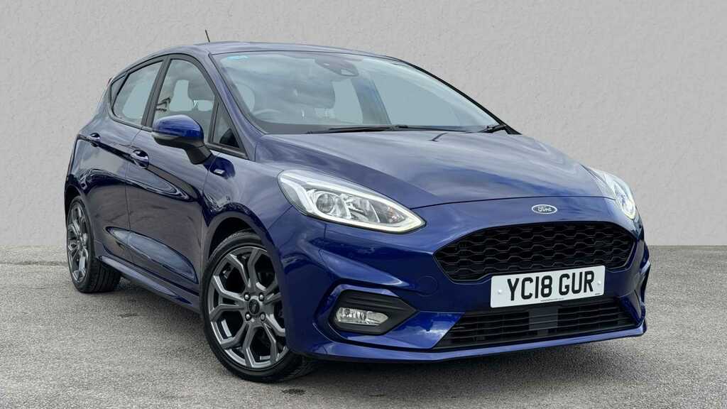 Compare Ford Fiesta 1.0 Ecoboost St-line YC18GUR Blue