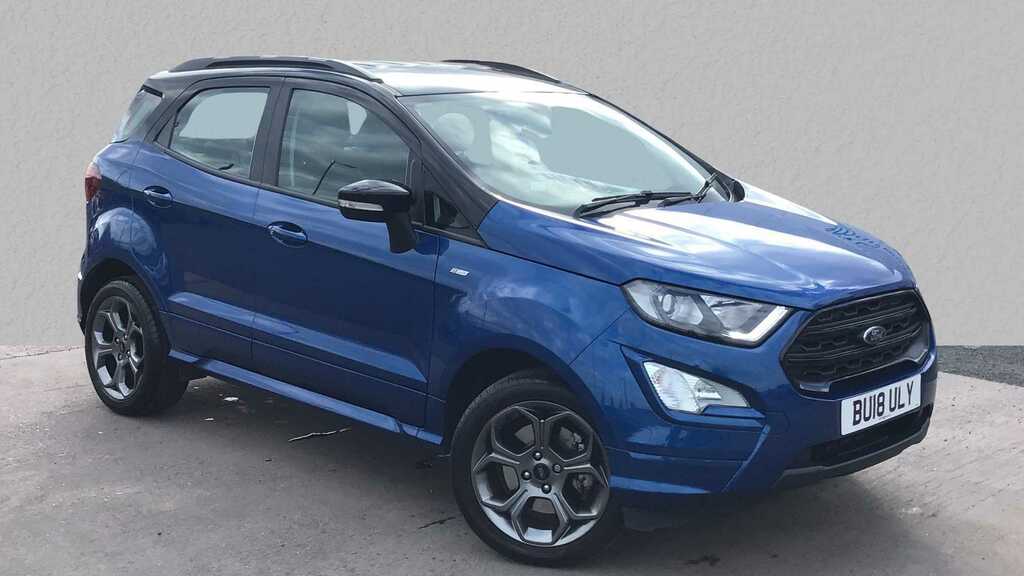 Compare Ford Ecosport 1.0 Ecoboost 140 St-line BU18ULY Blue