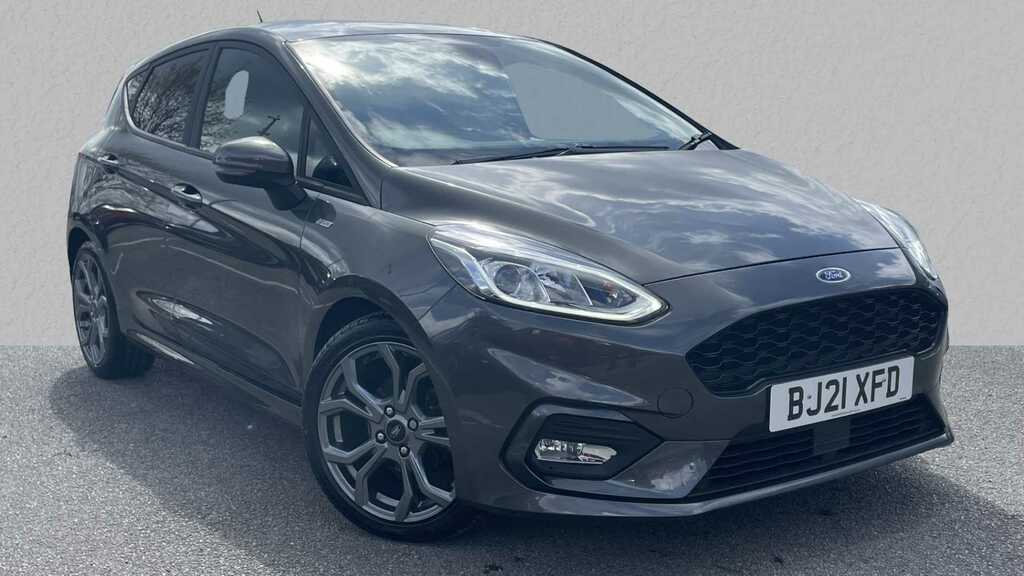 Compare Ford Fiesta 1.0 Ecoboost Hybrid Mhev 125 St-line Edition BJ21XFD Grey