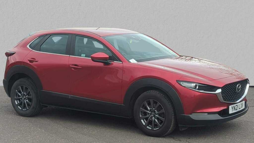 Compare Mazda CX-30 2.0 E-skyactiv G Mhev Se-l Lux YN21LXV Red