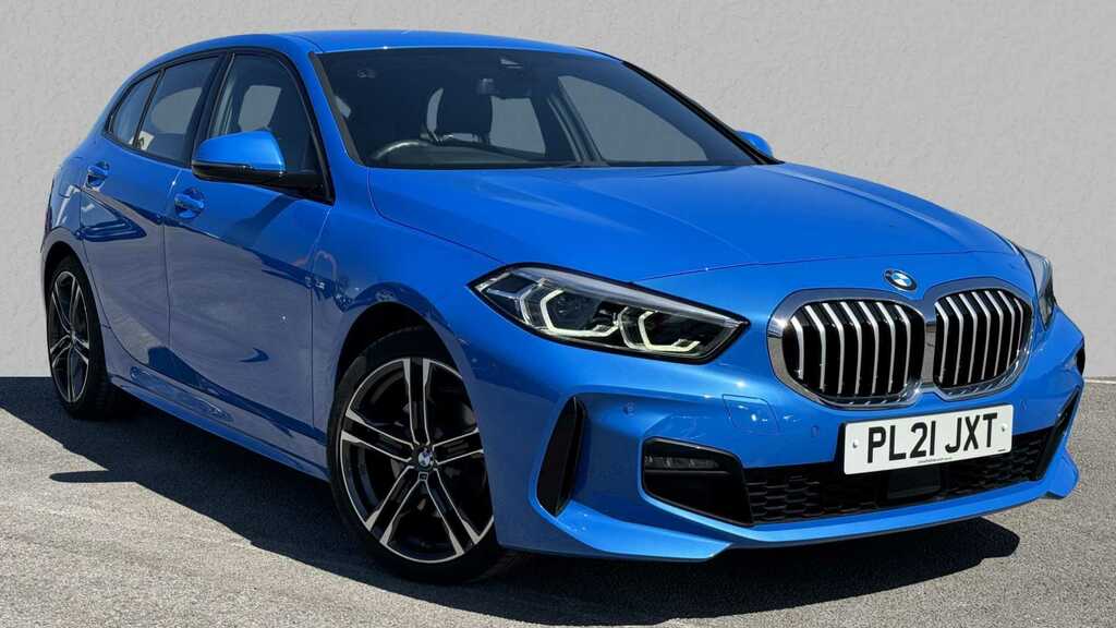 Compare BMW 1 Series 118I 136 M Sport Step PL21JXT Blue