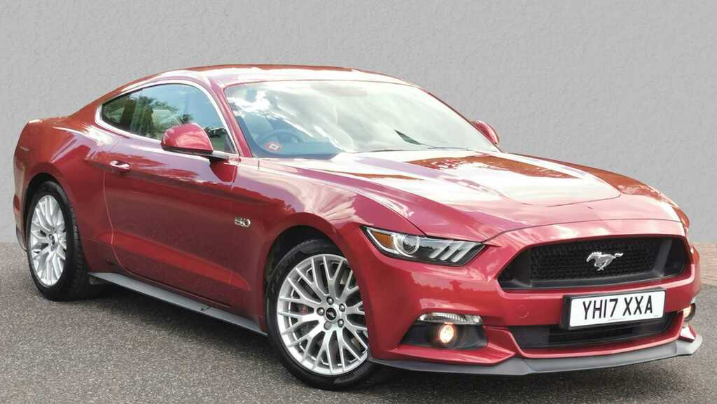 Compare Ford Mustang 5.0 V8 Gt YH17XXA Red