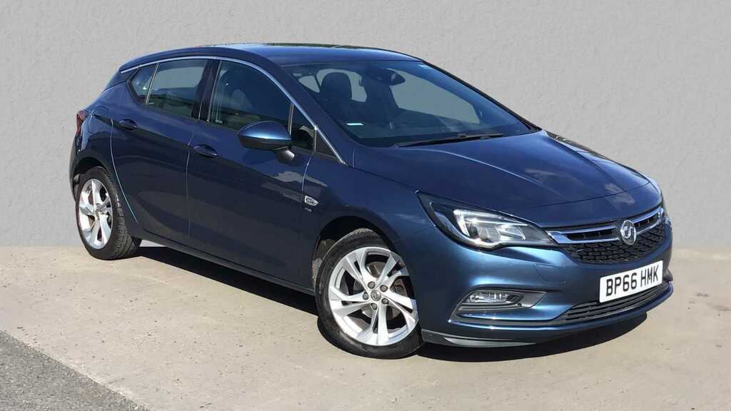 Compare Vauxhall Astra 1.4T 16V 150 Sri BP66HMK Blue