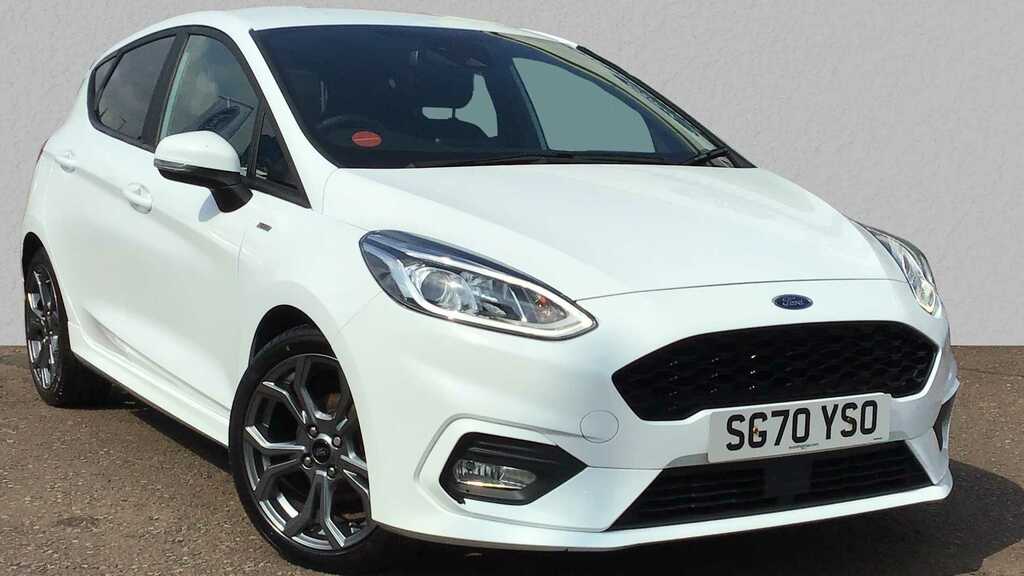 Compare Ford Fiesta 1.0 Ecoboost 95 St-line Edition SG70YSO White