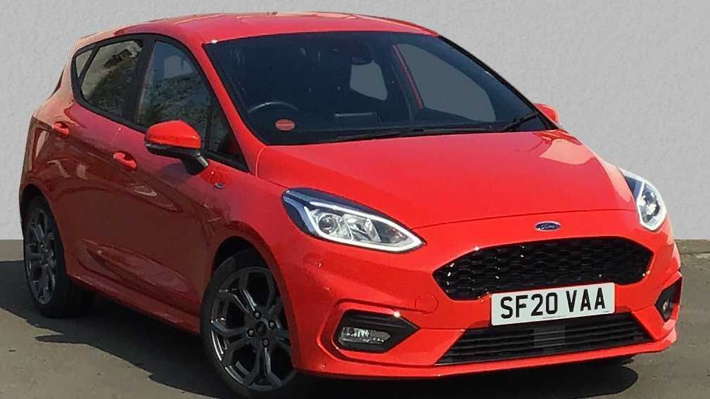 Compare Ford Fiesta 1.0 Ecoboost 95 St-line Edition SF20VAA Red