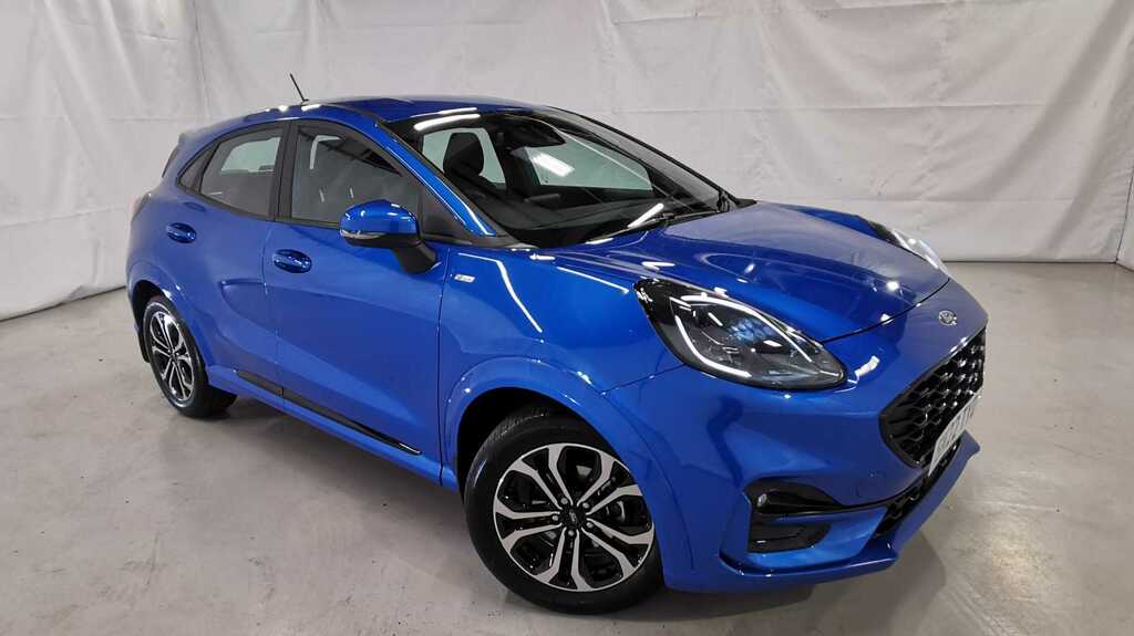 Compare Ford Puma 1.0 Ecoboost Hybrid Mhev St-line Dct SM22TYD Blue