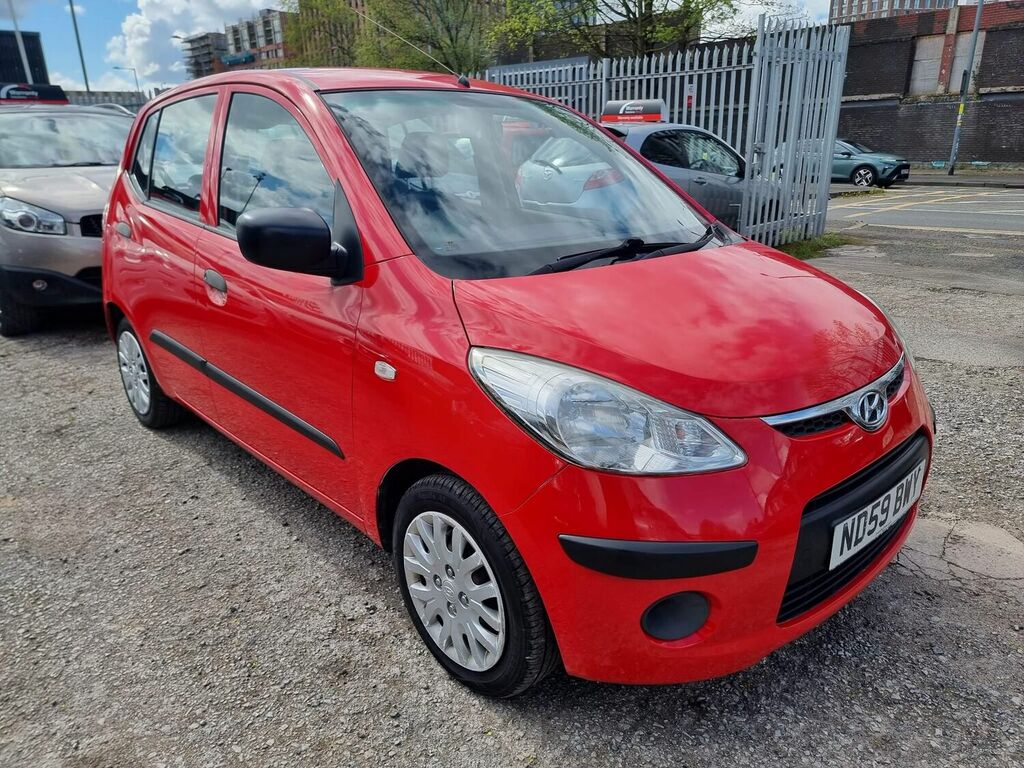 Compare Hyundai I10 Hatchback 1.2 Classic Euro 4 200959 ND59BWY Red