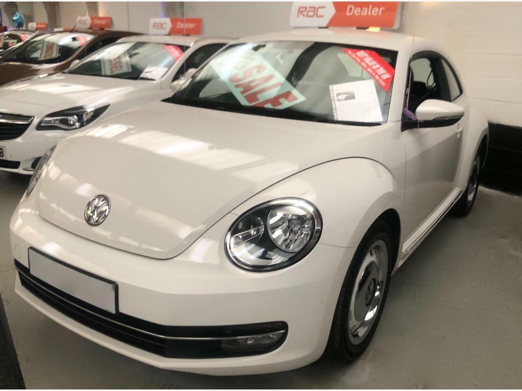 Compare Volkswagen Beetle 1.2 Tsi Design Euro 5 PF62CDX White